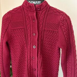 ⭐️ 3 for $30 ⭐️ L.L. Bean mixed knit cotton cardigan sweater